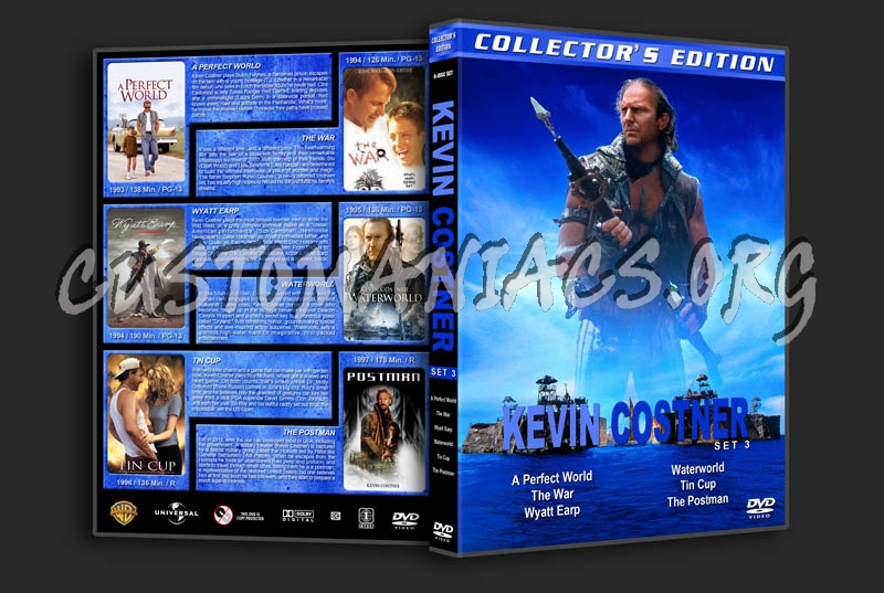 Kevin Costner Collection - Set 3 dvd cover