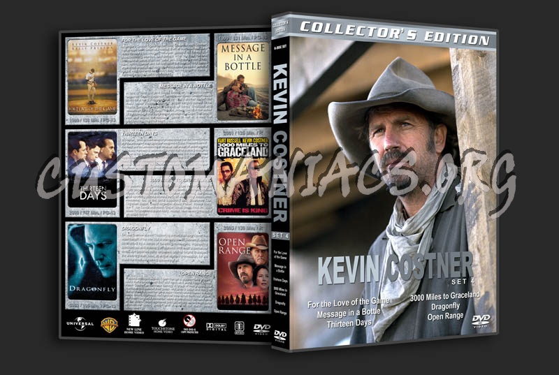 Kevin Costner Collection - Set 4 dvd cover