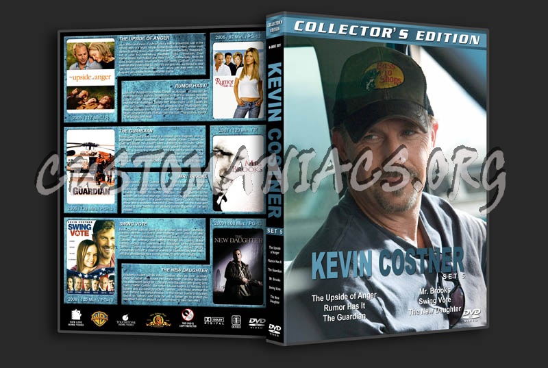 Kevin Costner Collection - Set 5 dvd cover
