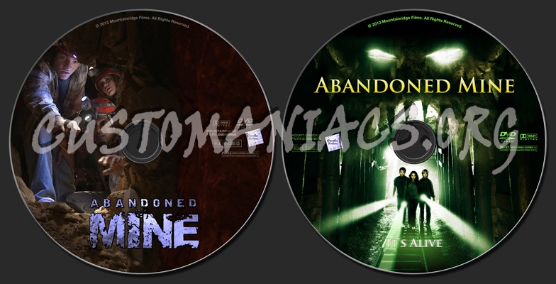 Abandoned Mine dvd label