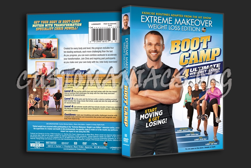 Boot Camp Extreme Makeover Weight Loss Edition dvd cover