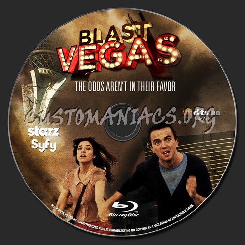 Blast Vegas blu-ray label