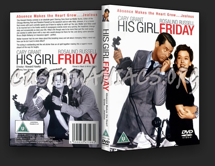 His Girl Friday dvd cover