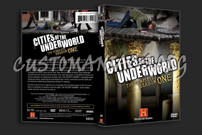 Cities of the Underworld Season 1 dvd cover