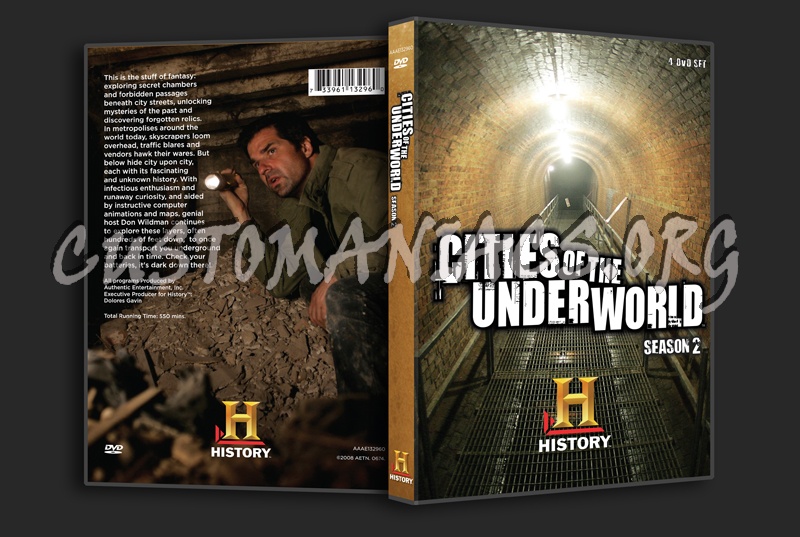 Cities of the Underworld Season 2 dvd cover