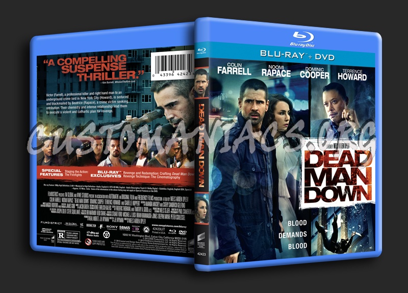 Dead Man Down blu-ray cover