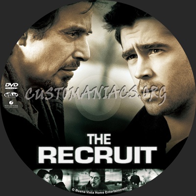 The Recruit dvd label