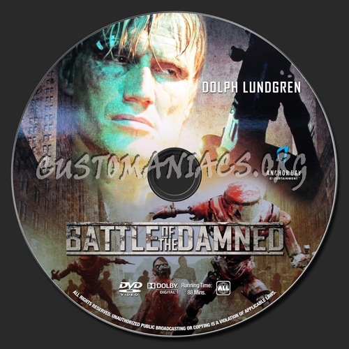 Battle of the Damned dvd label