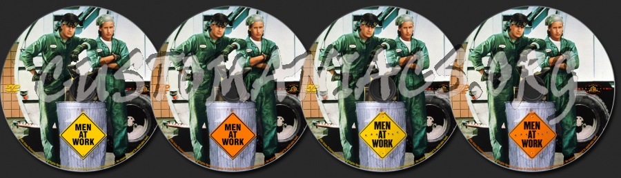 Men At Work dvd label