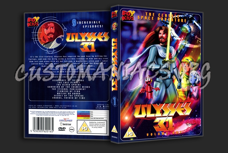 Ulysses 31 Volume 1 dvd cover