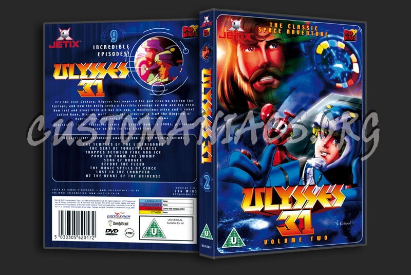 Ulysses 31 Volume 2 dvd cover