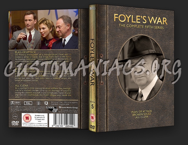 Foyle's War UK Dvd Cover Set Ver. 2 dvd cover