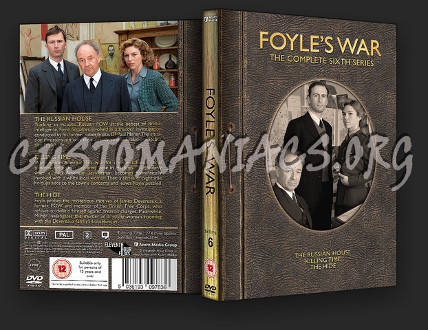 Foyle's War UK Dvd Cover Set Ver. 2 dvd cover