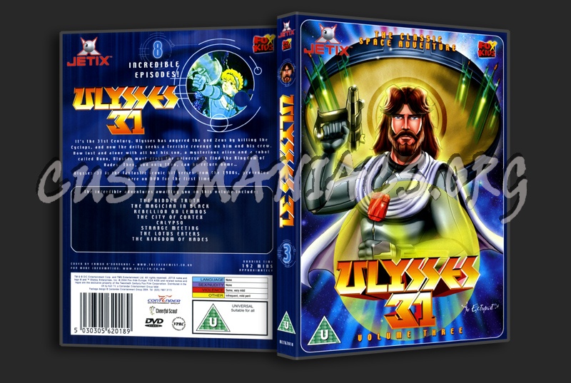 Ulysses 31 Volume 3 dvd cover