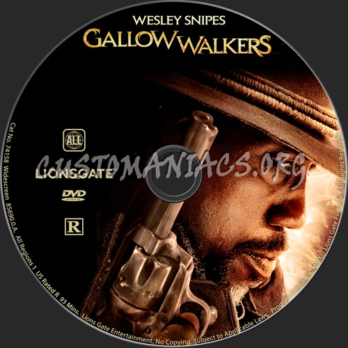 Gallowwalkers dvd label