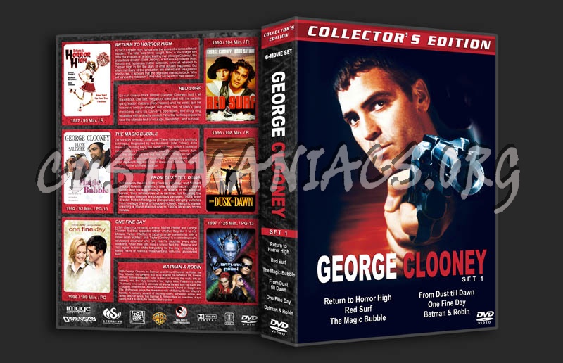 George Clooney Collection - Set 1 dvd cover