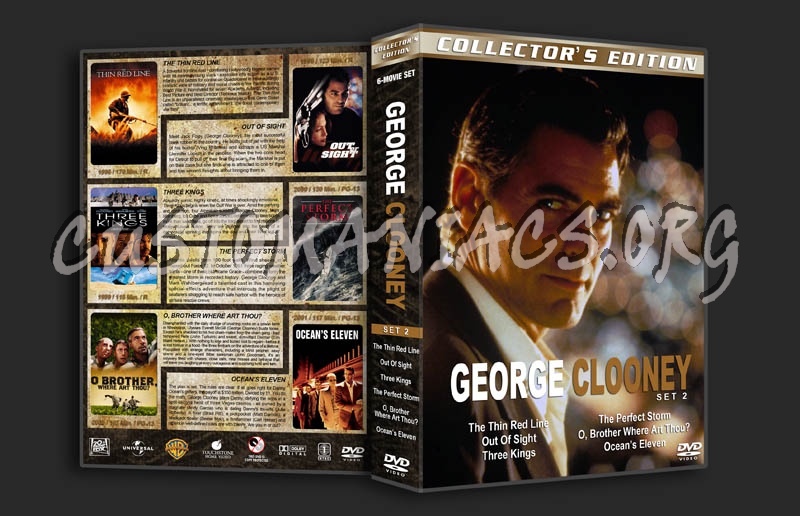 George Clooney Collection - Set 2 dvd cover