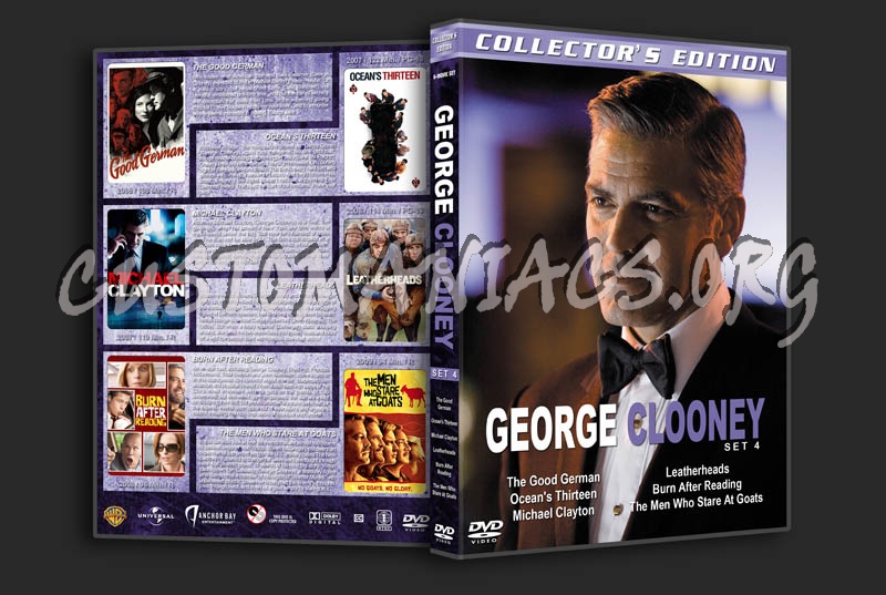 George Clooney Collection - Set 4 dvd cover