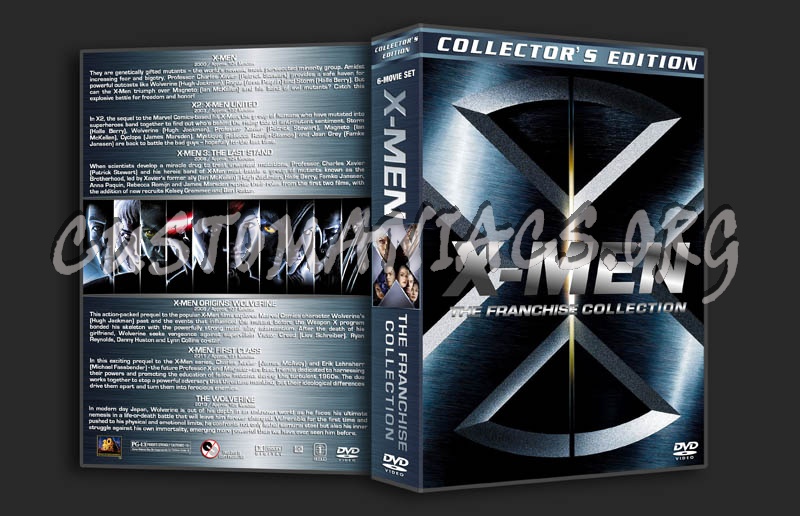 X-Men: The Franchise Collection dvd cover