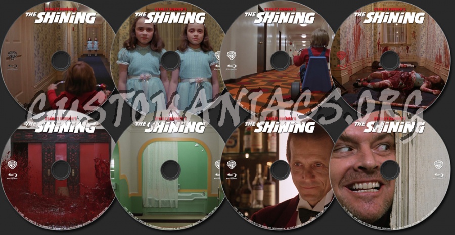 The Shining blu-ray label