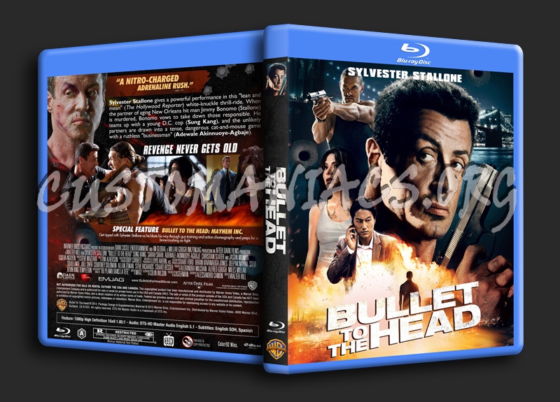 Bullet To The Head dvd cover