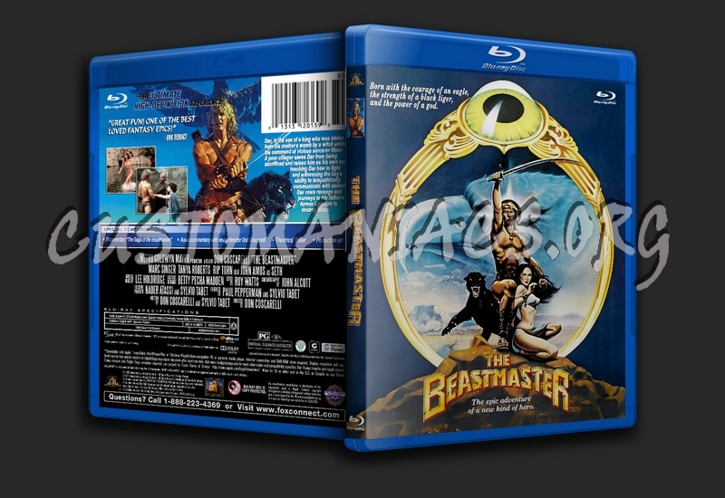 The Beastmaster blu-ray cover