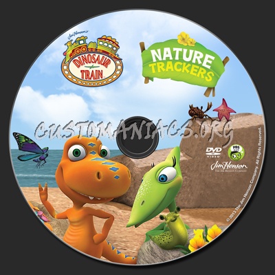 Dinosaur Train Nature Trackers dvd label
