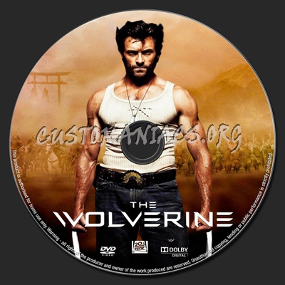 The Wolverine dvd label