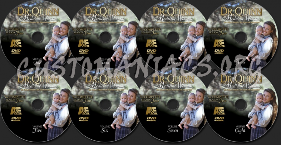 Dr. Quinn Medicine Woman Season 4 dvd label