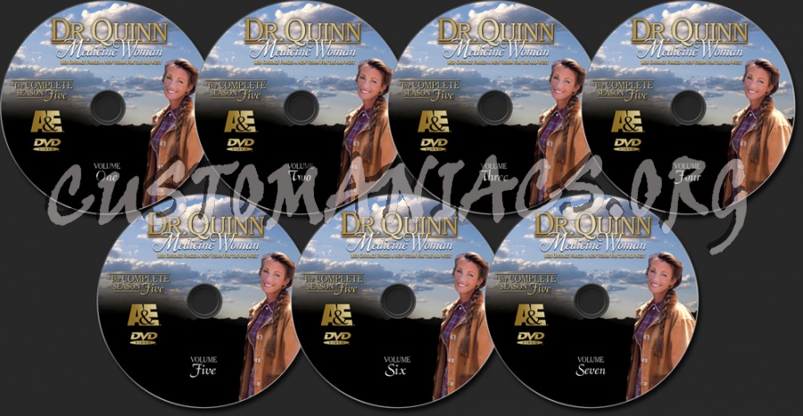 Dr. Quinn Medicine Woman Season 5 dvd label