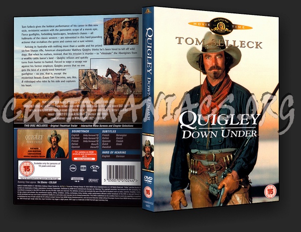 Quigley Down Under dvd cover