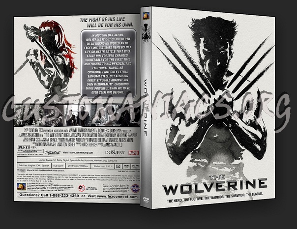 The Wolverine dvd cover