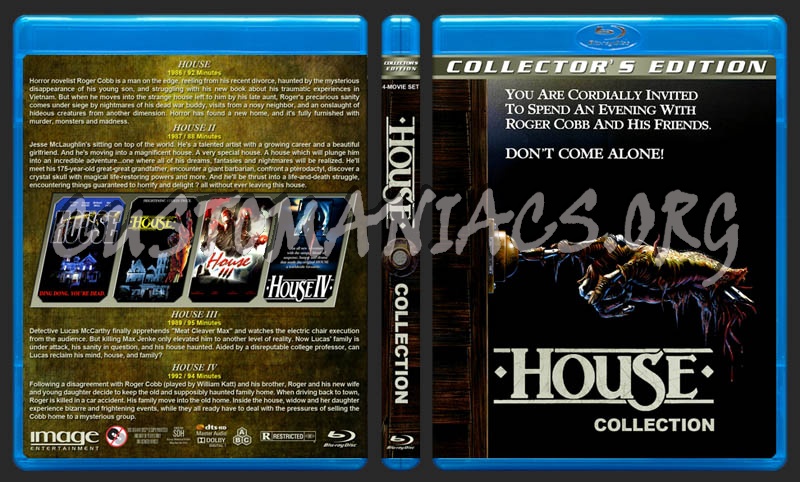 House Collection blu-ray cover