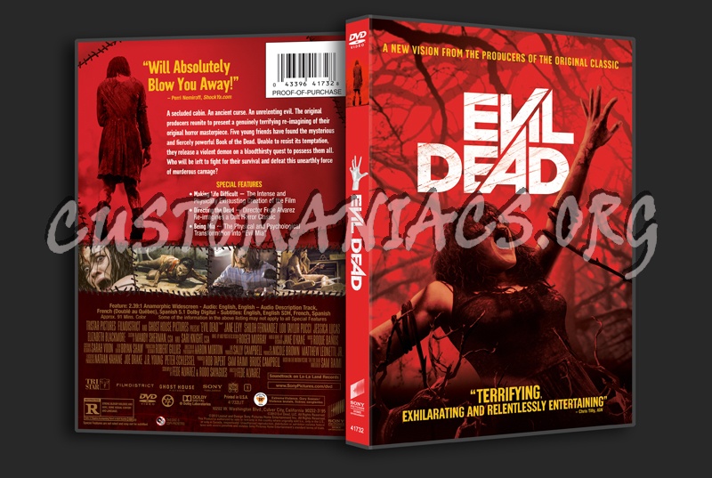 Evil Dead (2013) dvd cover