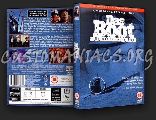 Das Boot dvd cover