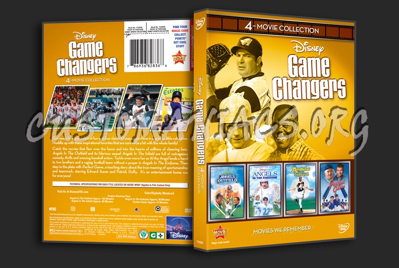 Disney Game Changers dvd cover