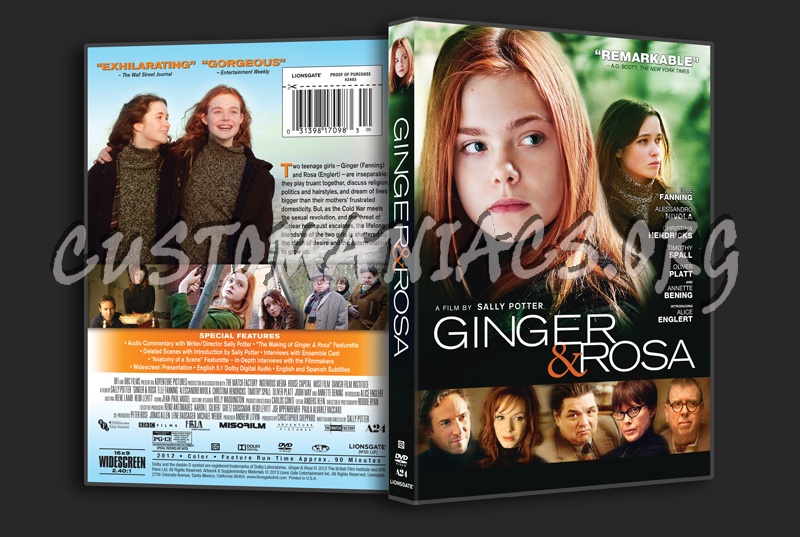 Ginger & Rosa dvd cover