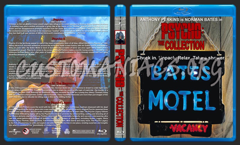 Psycho Collection blu-ray cover