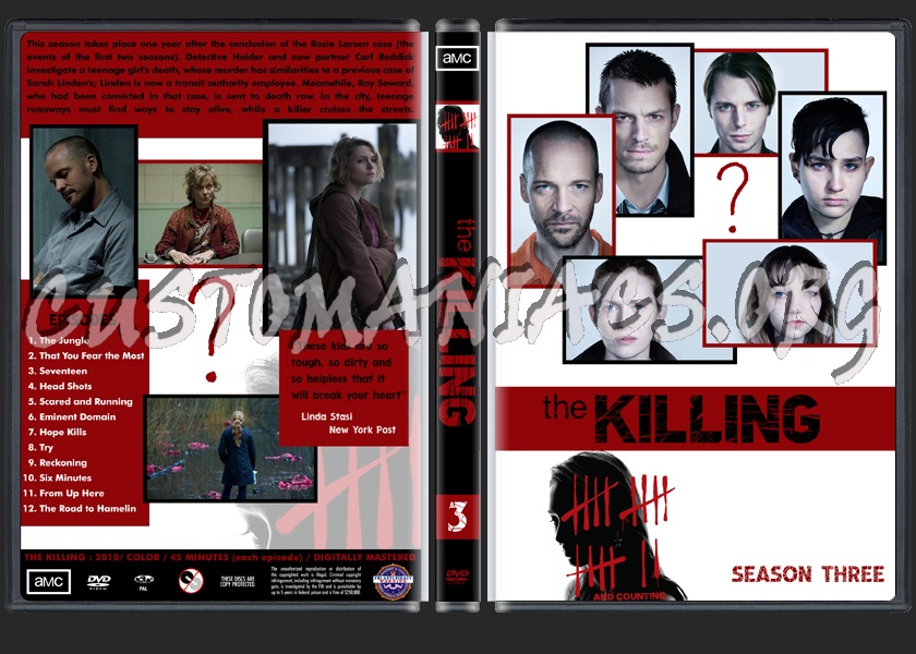 The Killing Season 3 dvd cover