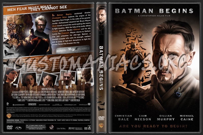 Batman (Nolan Trilogy) dvd cover