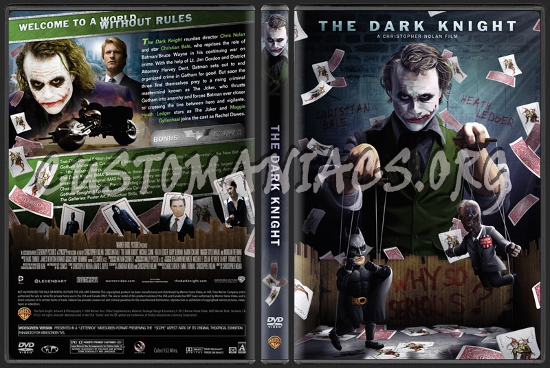 Batman (Nolan Trilogy) dvd cover