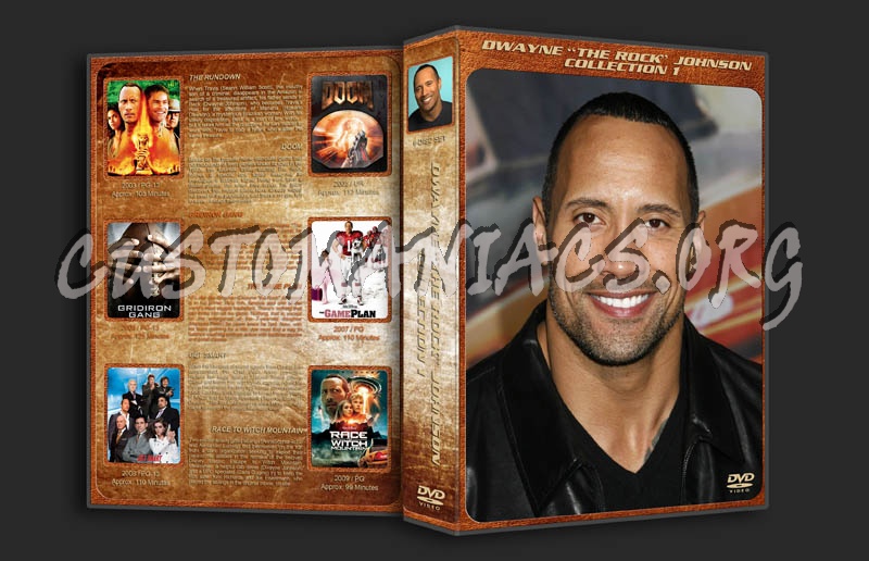 "The Rock" Collection 1 dvd cover
