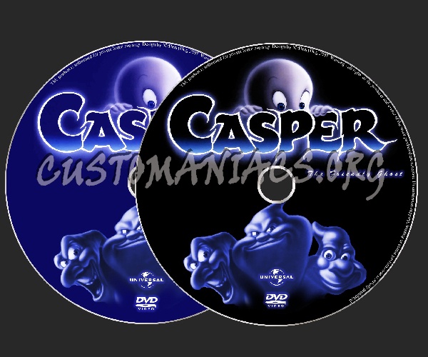 Casper dvd label
