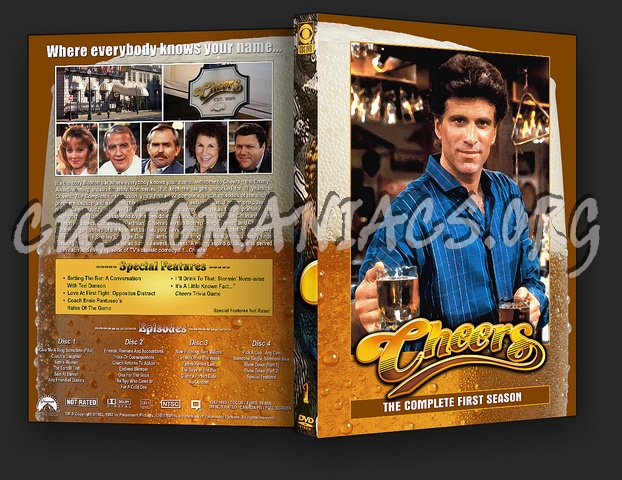 Cheers Collection dvd cover