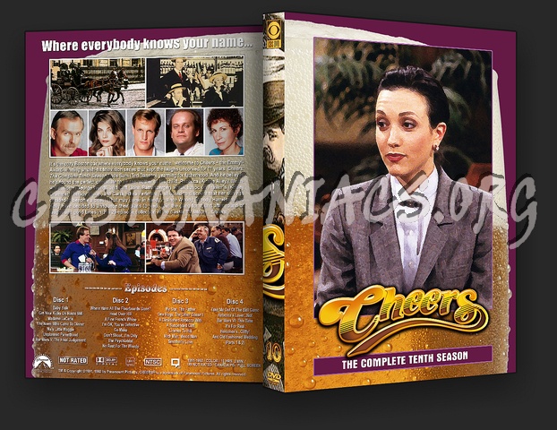 Cheers Custom DVD Cover Set Seasons 9-11 dvd cover