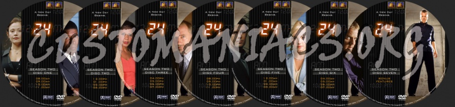 24 Season 2 dvd label