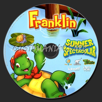 Franklin The Turtle Summer Spectacular dvd label