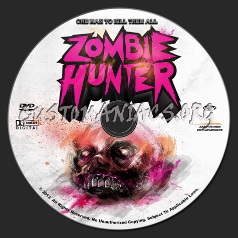 Zombie Hunter dvd label