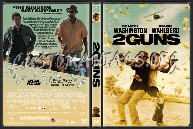 2 Guns dvd cover