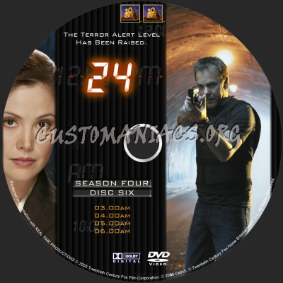 24 Season 4 dvd label